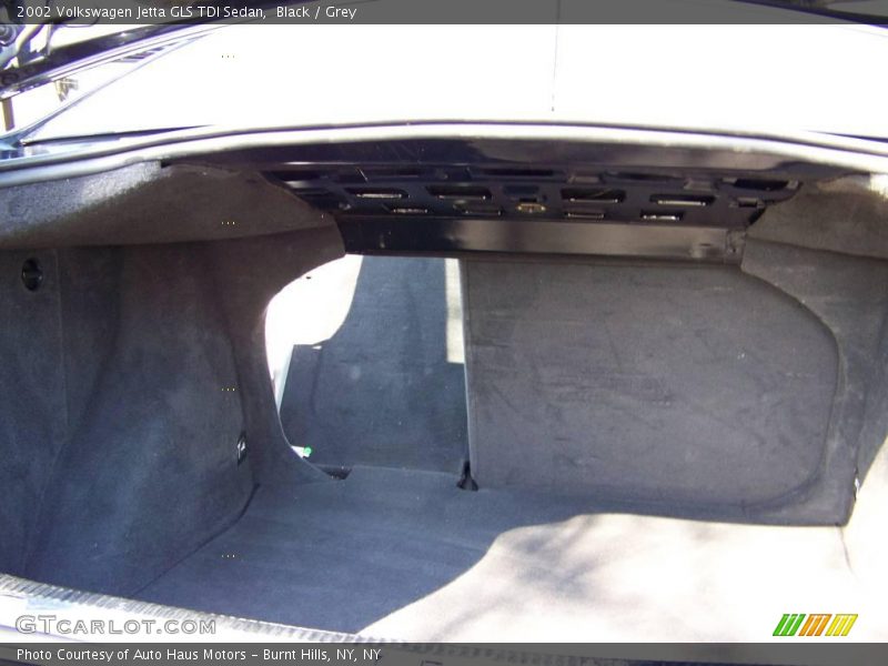 Black / Grey 2002 Volkswagen Jetta GLS TDI Sedan