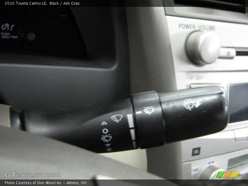 Black / Ash Gray 2010 Toyota Camry LE