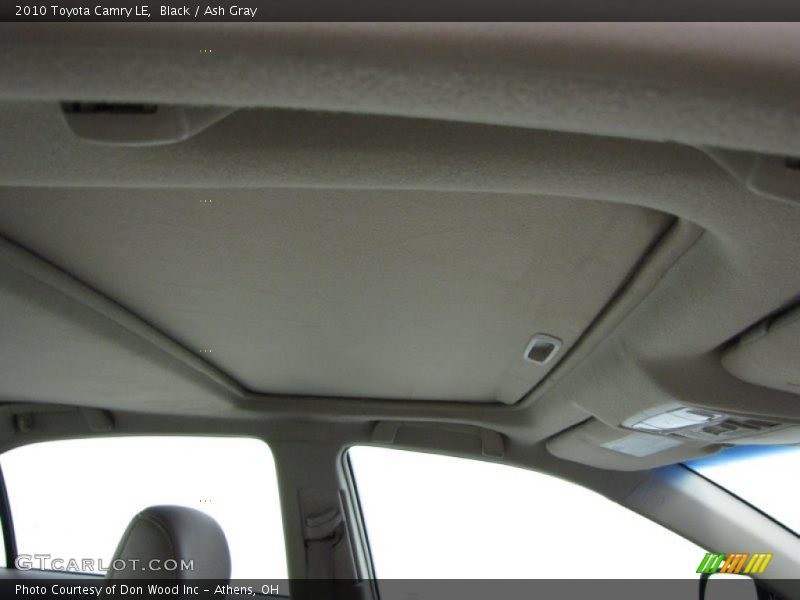 Black / Ash Gray 2010 Toyota Camry LE