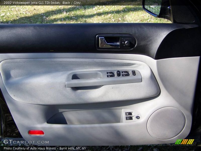 Black / Grey 2002 Volkswagen Jetta GLS TDI Sedan