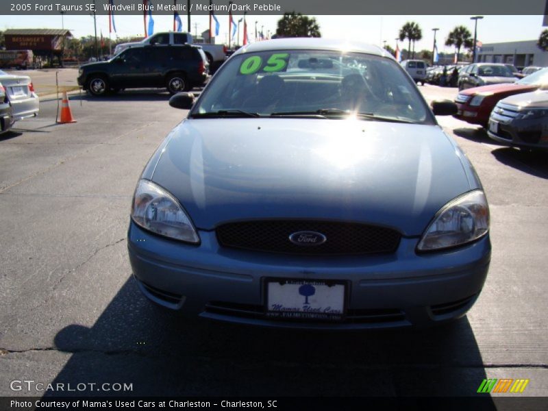 Windveil Blue Metallic / Medium/Dark Pebble 2005 Ford Taurus SE