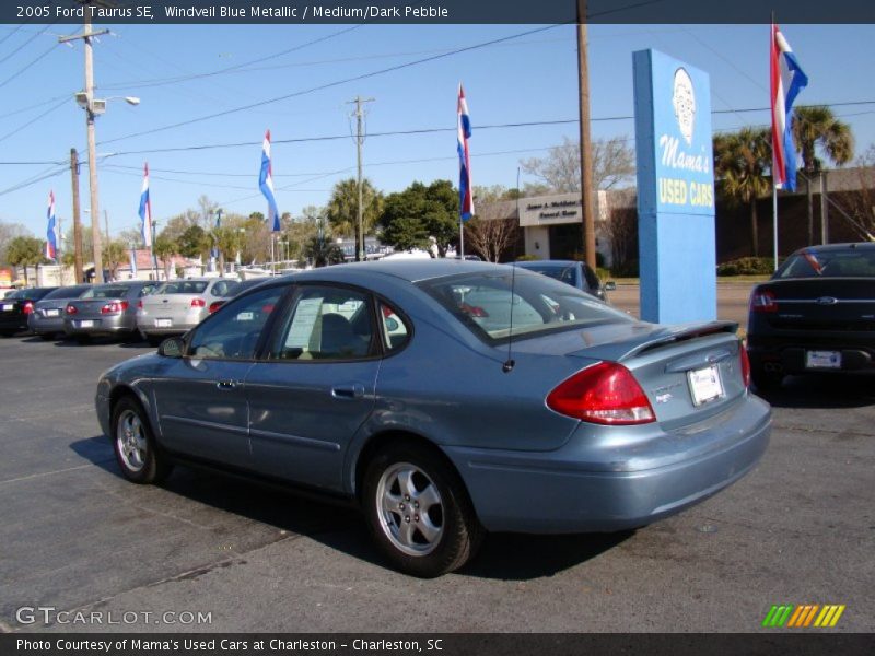 Windveil Blue Metallic / Medium/Dark Pebble 2005 Ford Taurus SE