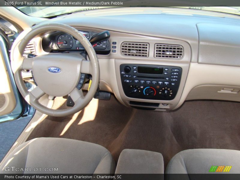 Windveil Blue Metallic / Medium/Dark Pebble 2005 Ford Taurus SE