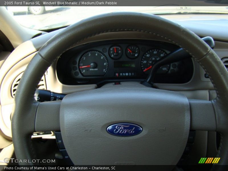 Windveil Blue Metallic / Medium/Dark Pebble 2005 Ford Taurus SE