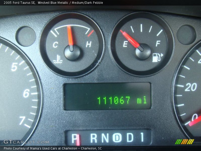 Windveil Blue Metallic / Medium/Dark Pebble 2005 Ford Taurus SE