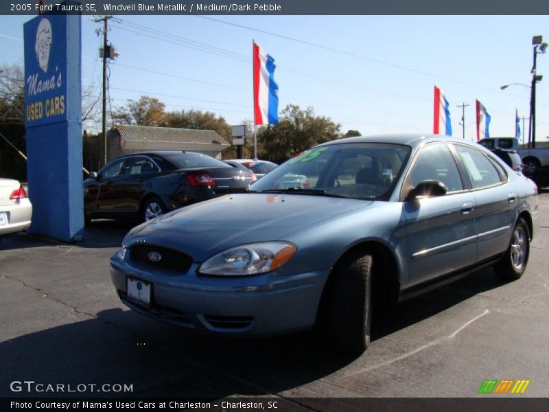 Windveil Blue Metallic / Medium/Dark Pebble 2005 Ford Taurus SE