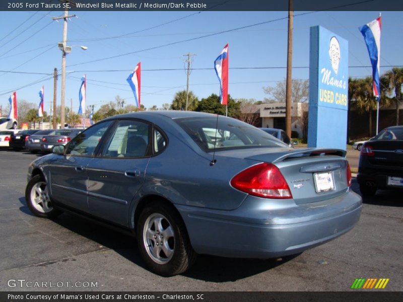 Windveil Blue Metallic / Medium/Dark Pebble 2005 Ford Taurus SE