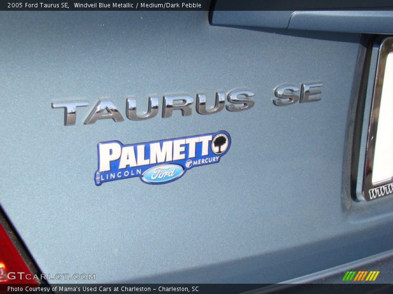 Windveil Blue Metallic / Medium/Dark Pebble 2005 Ford Taurus SE