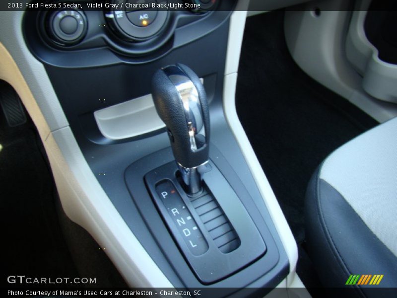 Violet Gray / Charcoal Black/Light Stone 2013 Ford Fiesta S Sedan
