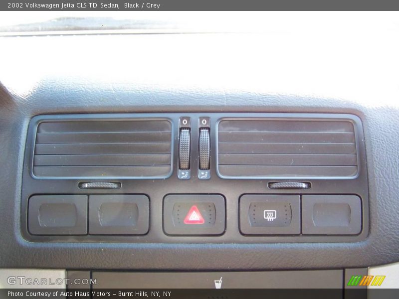 Black / Grey 2002 Volkswagen Jetta GLS TDI Sedan