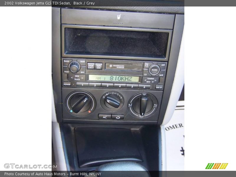 Black / Grey 2002 Volkswagen Jetta GLS TDI Sedan