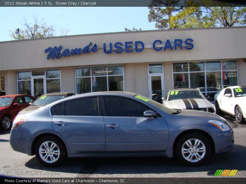 Ocean Gray / Charcoal 2012 Nissan Altima 2.5 SL