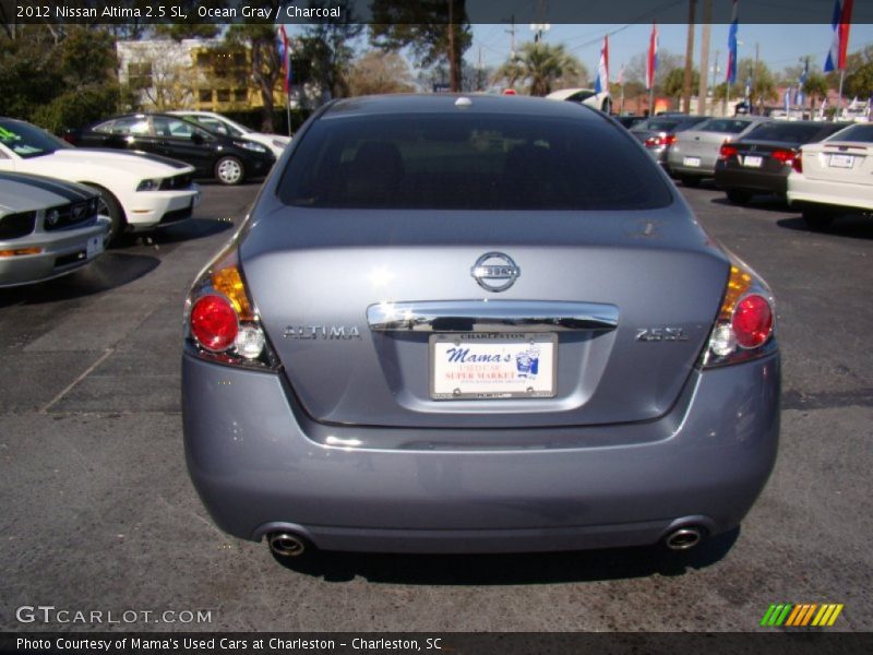 Ocean Gray / Charcoal 2012 Nissan Altima 2.5 SL