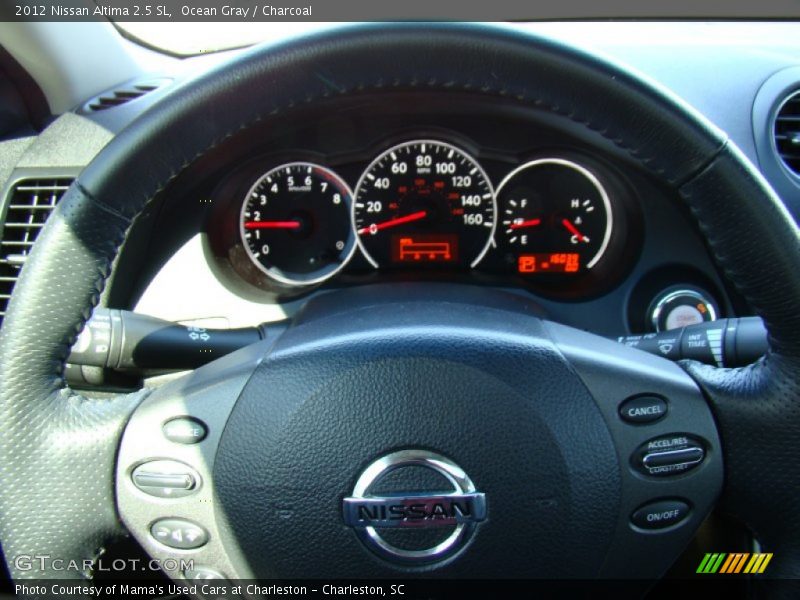 Ocean Gray / Charcoal 2012 Nissan Altima 2.5 SL