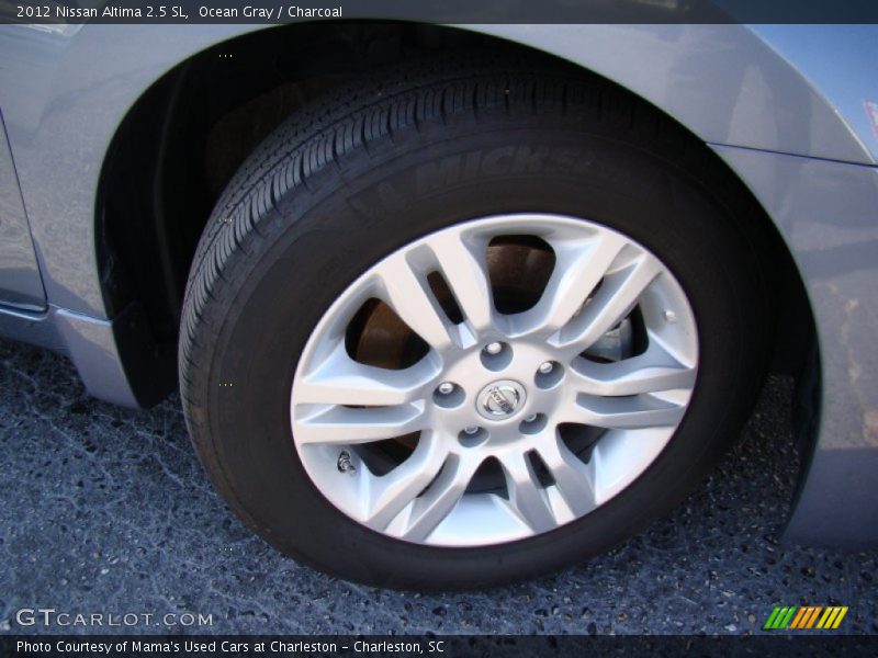 Ocean Gray / Charcoal 2012 Nissan Altima 2.5 SL