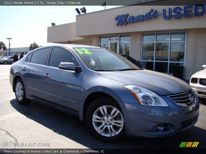 Ocean Gray / Charcoal 2012 Nissan Altima 2.5 SL