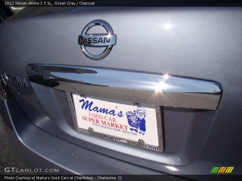 Ocean Gray / Charcoal 2012 Nissan Altima 2.5 SL