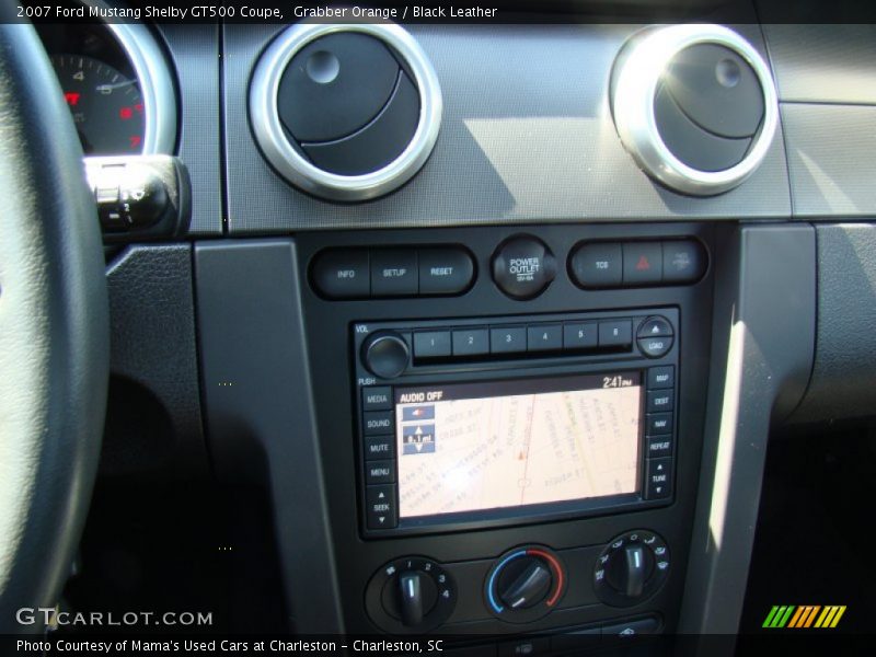 Grabber Orange / Black Leather 2007 Ford Mustang Shelby GT500 Coupe