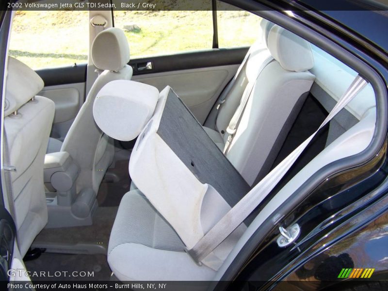 Black / Grey 2002 Volkswagen Jetta GLS TDI Sedan