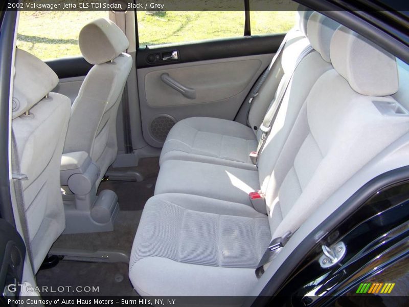 Black / Grey 2002 Volkswagen Jetta GLS TDI Sedan