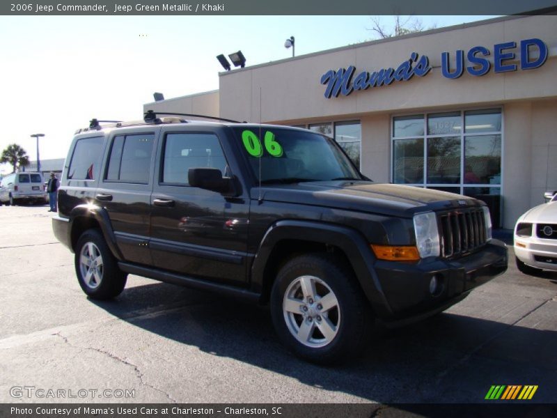 Jeep Green Metallic / Khaki 2006 Jeep Commander