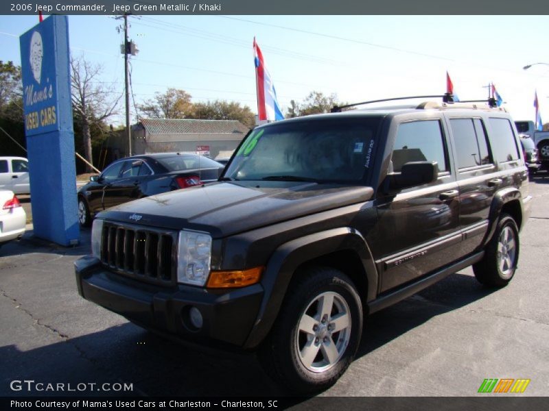 Jeep Green Metallic / Khaki 2006 Jeep Commander