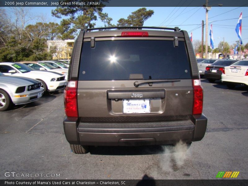 Jeep Green Metallic / Khaki 2006 Jeep Commander