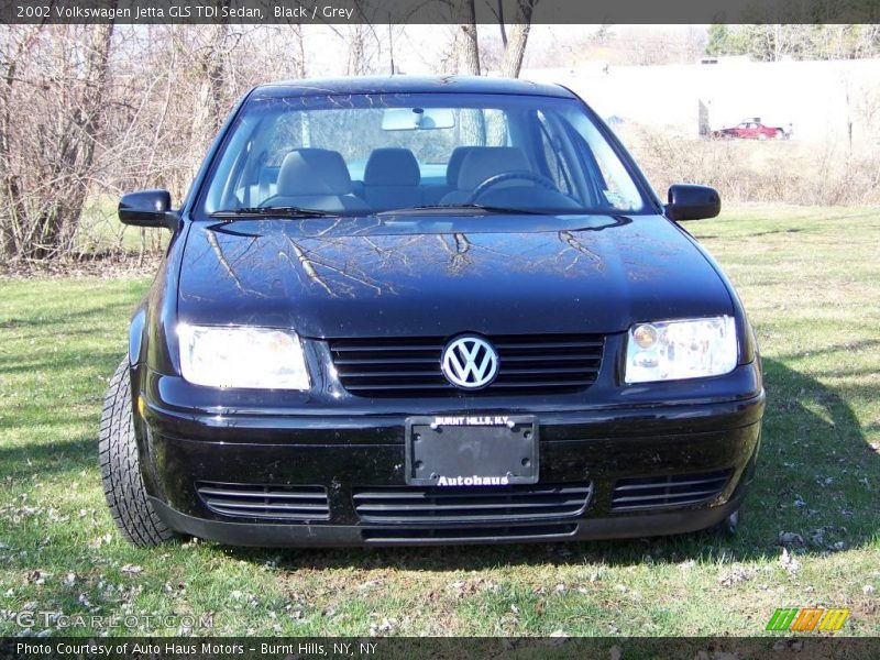 Black / Grey 2002 Volkswagen Jetta GLS TDI Sedan
