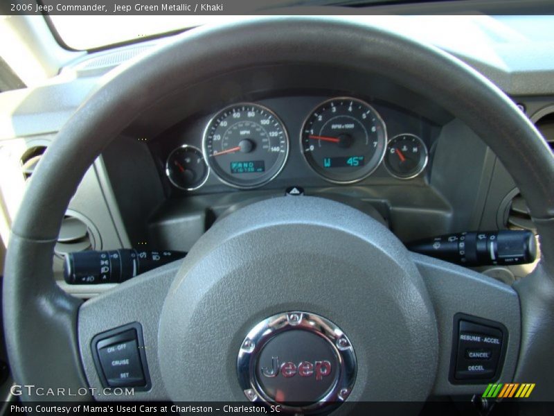 Jeep Green Metallic / Khaki 2006 Jeep Commander