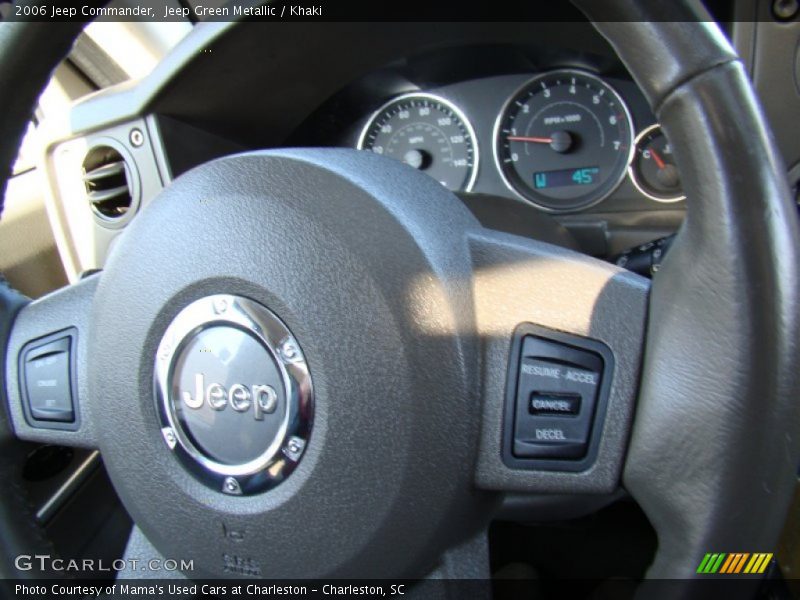 Jeep Green Metallic / Khaki 2006 Jeep Commander