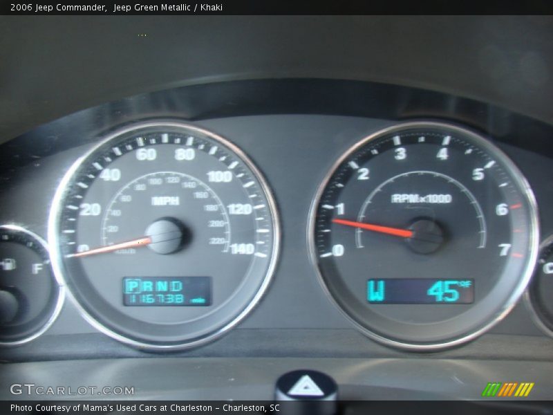 Jeep Green Metallic / Khaki 2006 Jeep Commander