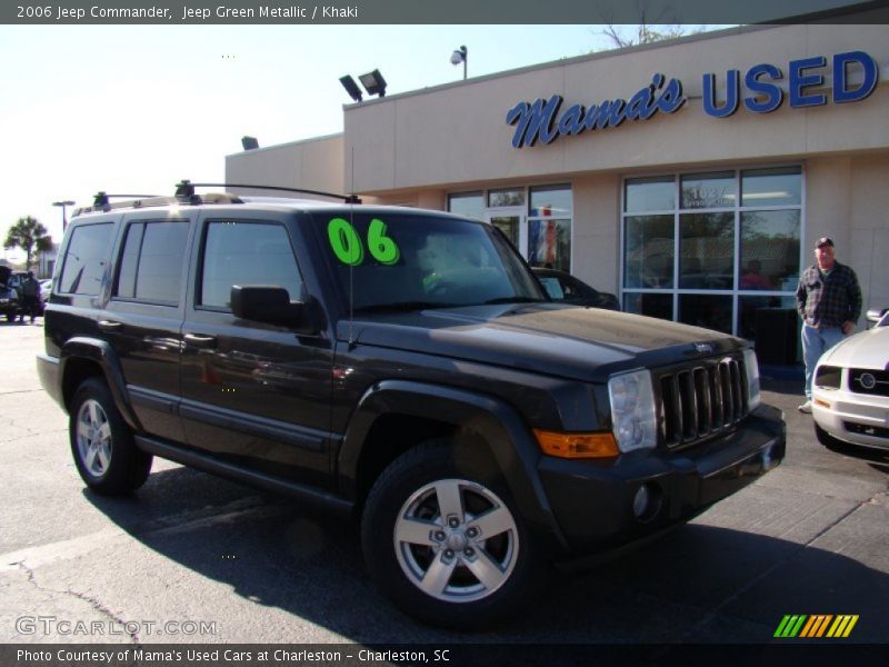 Jeep Green Metallic / Khaki 2006 Jeep Commander