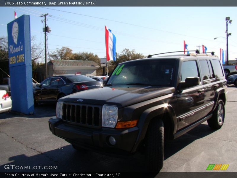 Jeep Green Metallic / Khaki 2006 Jeep Commander