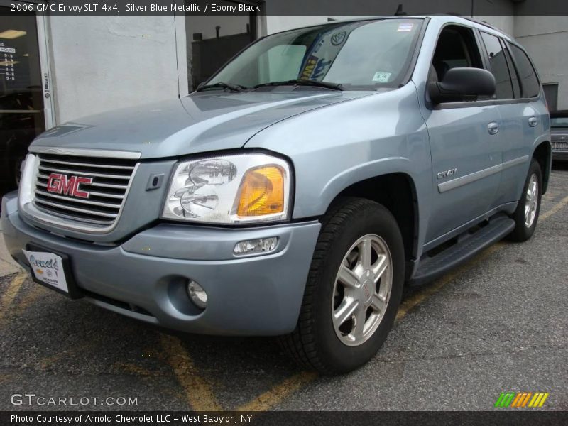 Silver Blue Metallic / Ebony Black 2006 GMC Envoy SLT 4x4