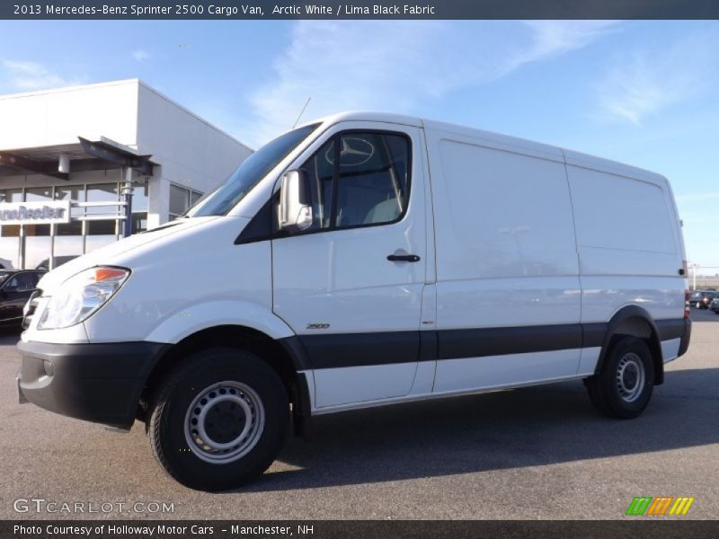 Arctic White / Lima Black Fabric 2013 Mercedes-Benz Sprinter 2500 Cargo Van
