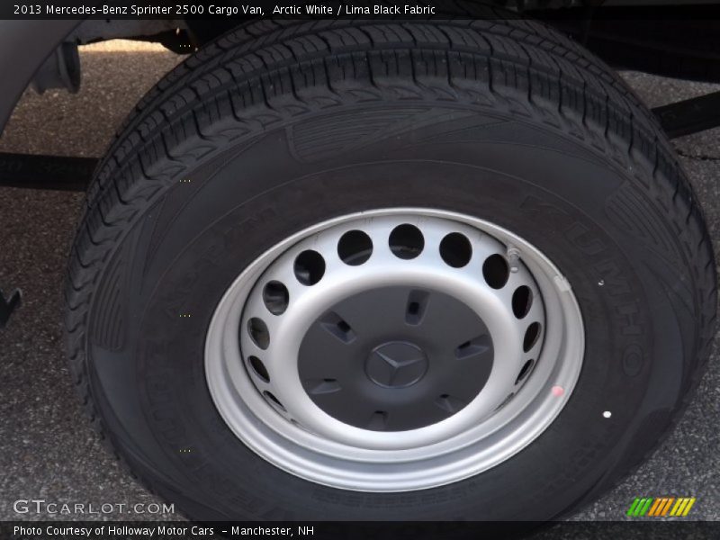 Arctic White / Lima Black Fabric 2013 Mercedes-Benz Sprinter 2500 Cargo Van