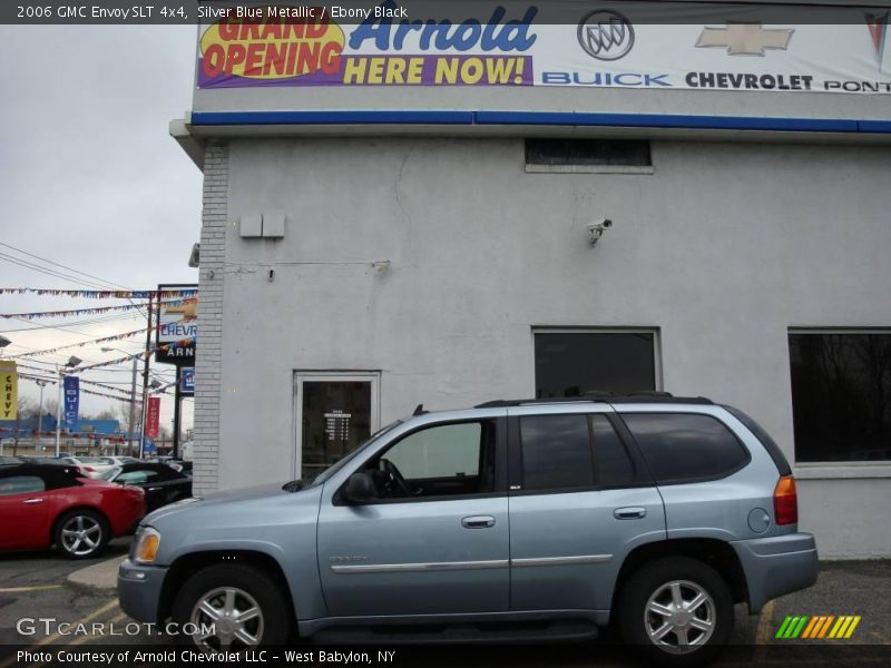 Silver Blue Metallic / Ebony Black 2006 GMC Envoy SLT 4x4