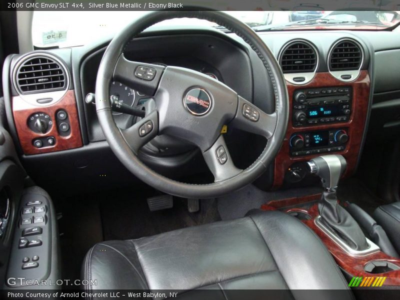 Silver Blue Metallic / Ebony Black 2006 GMC Envoy SLT 4x4