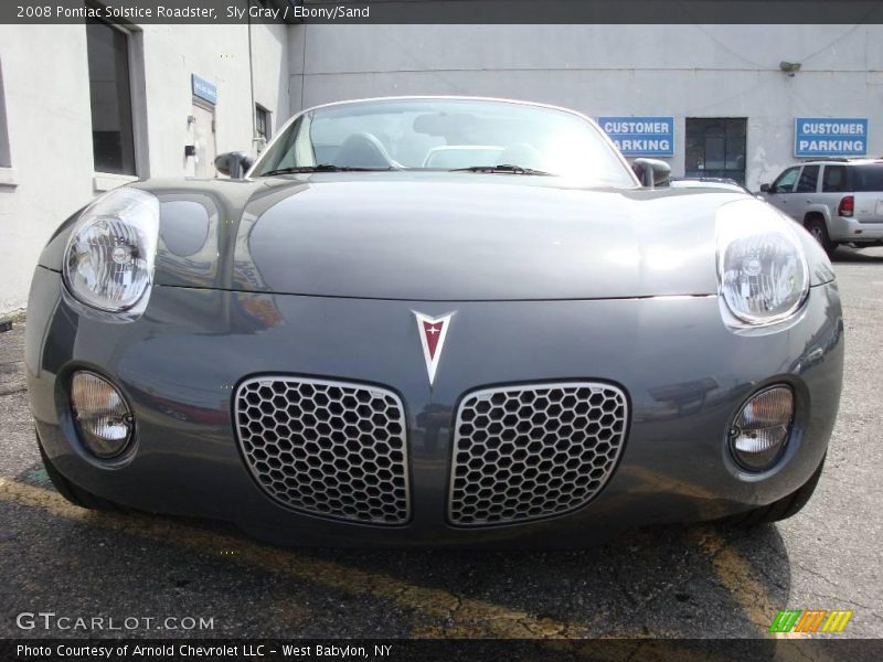 Sly Gray / Ebony/Sand 2008 Pontiac Solstice Roadster