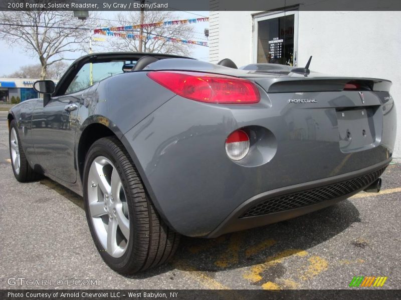 Sly Gray / Ebony/Sand 2008 Pontiac Solstice Roadster