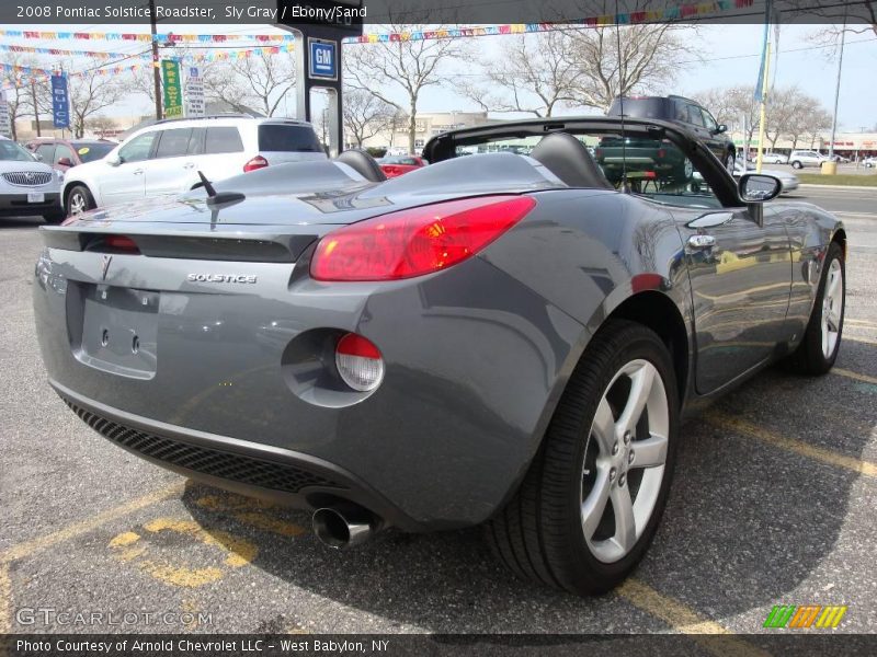 Sly Gray / Ebony/Sand 2008 Pontiac Solstice Roadster