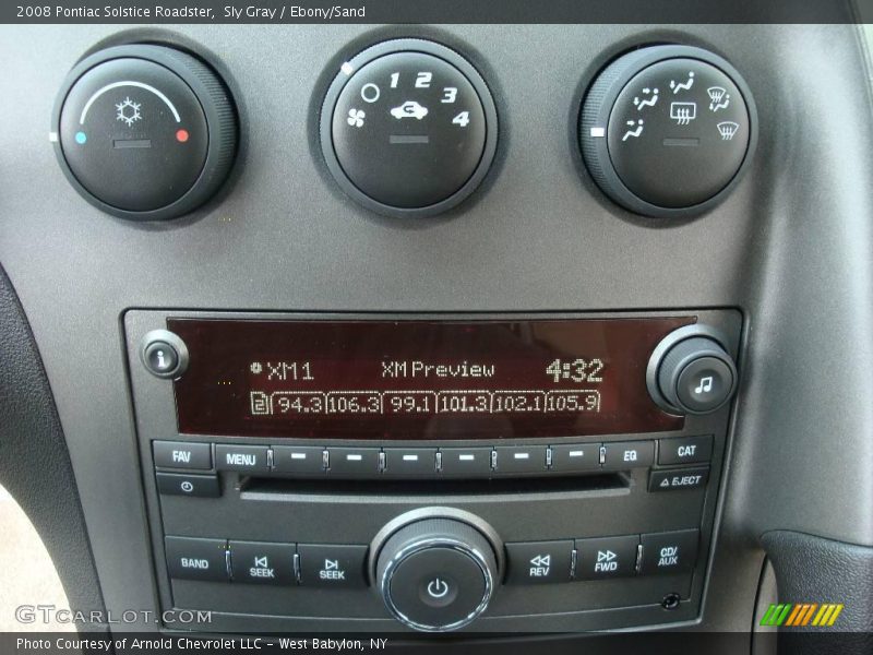 Sly Gray / Ebony/Sand 2008 Pontiac Solstice Roadster