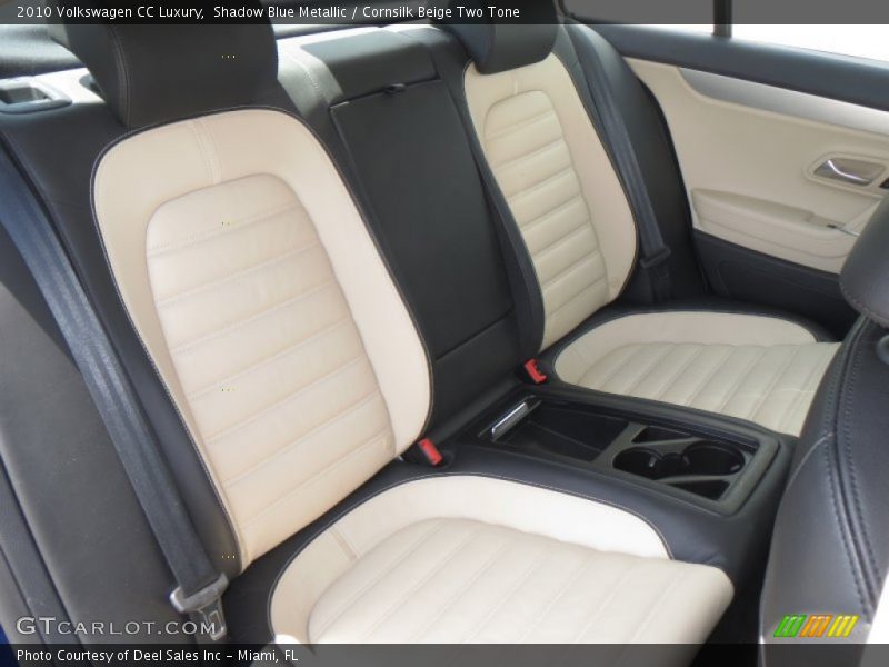 Shadow Blue Metallic / Cornsilk Beige Two Tone 2010 Volkswagen CC Luxury