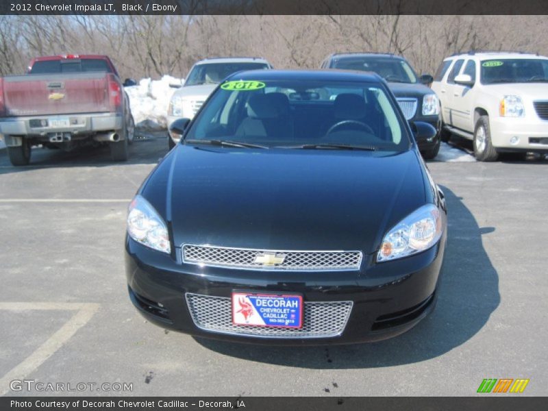 Black / Ebony 2012 Chevrolet Impala LT