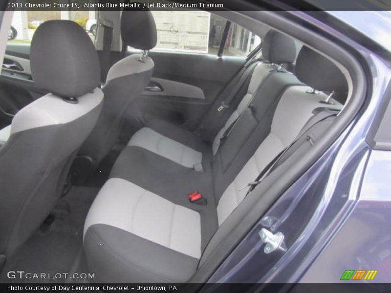 Atlantis Blue Metallic / Jet Black/Medium Titanium 2013 Chevrolet Cruze LS