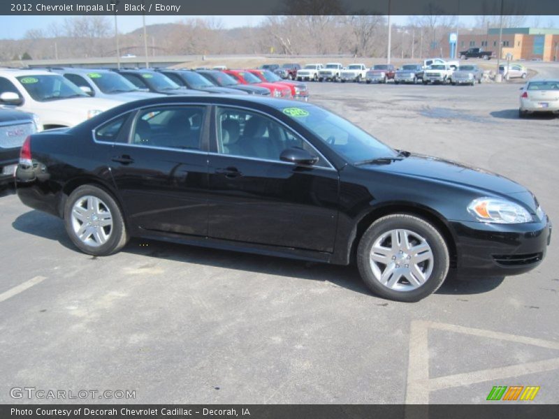 Black / Ebony 2012 Chevrolet Impala LT