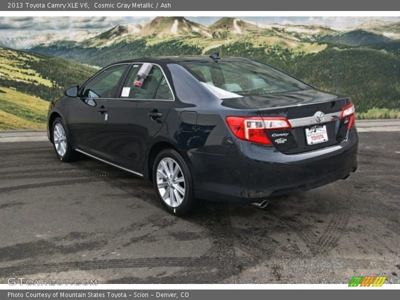 Cosmic Gray Metallic / Ash 2013 Toyota Camry XLE V6