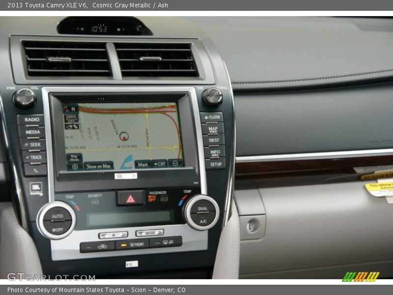 Cosmic Gray Metallic / Ash 2013 Toyota Camry XLE V6