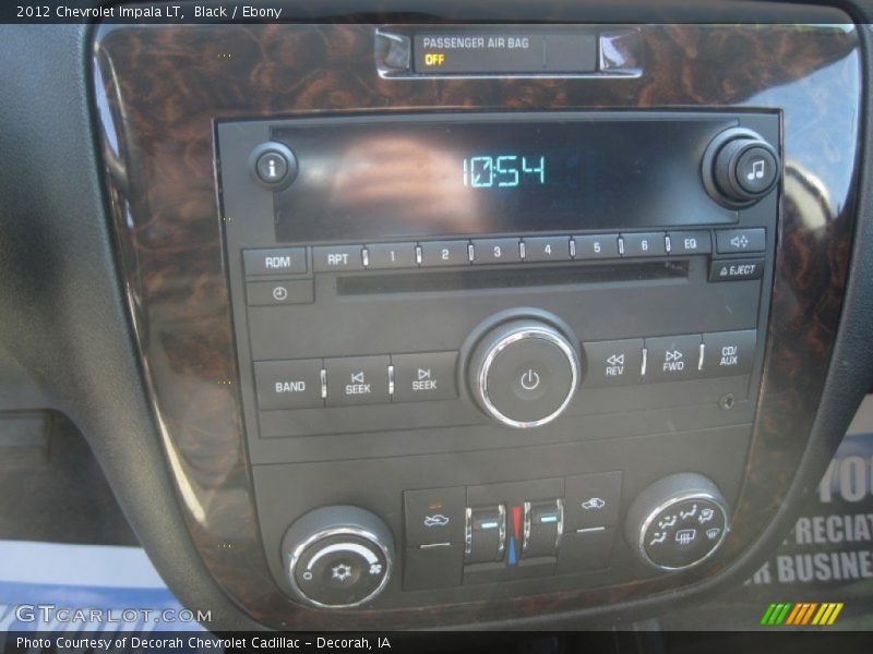 Black / Ebony 2012 Chevrolet Impala LT