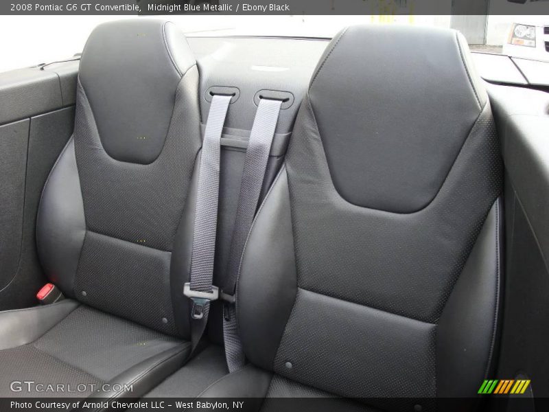Midnight Blue Metallic / Ebony Black 2008 Pontiac G6 GT Convertible